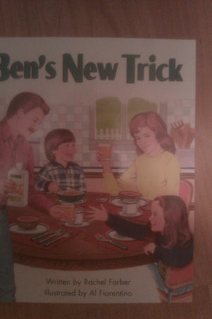 Ready Readers, Stage 3, Book 10, Ben's New Trick, Single Copy,Used