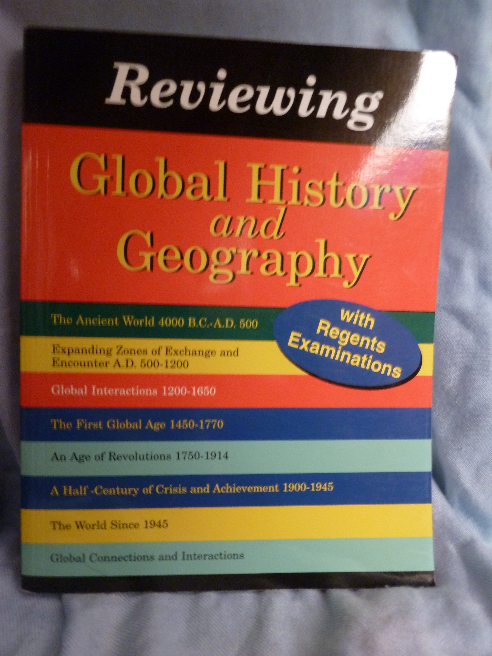 Reviewing Global History and Geography,Used