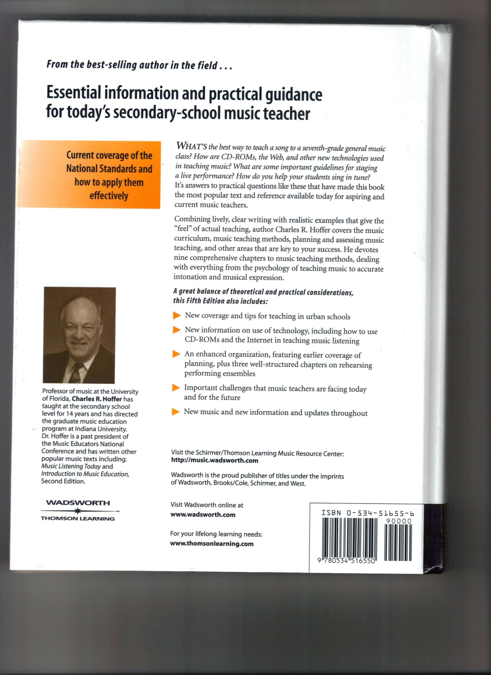 Teaching Music in the Secondary Schools,Used