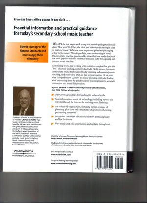 Teaching Music in the Secondary Schools,Used