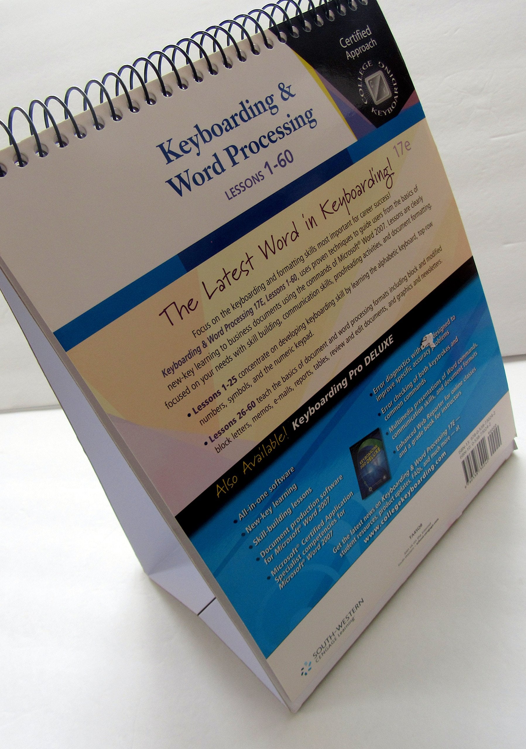 Keyboarding & Word Processing, Lessons 160,Used