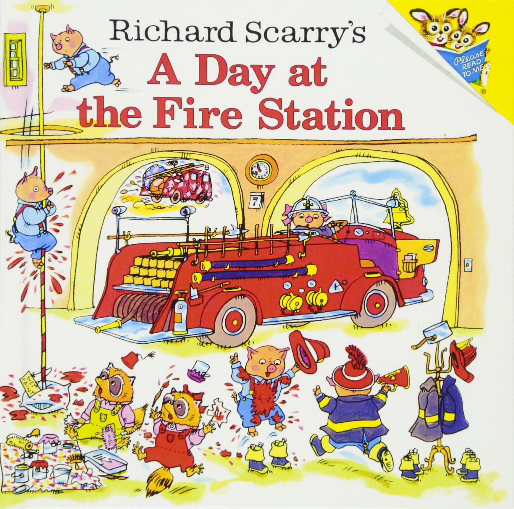 Richard Scarry'S A Day At The Fire Station,New