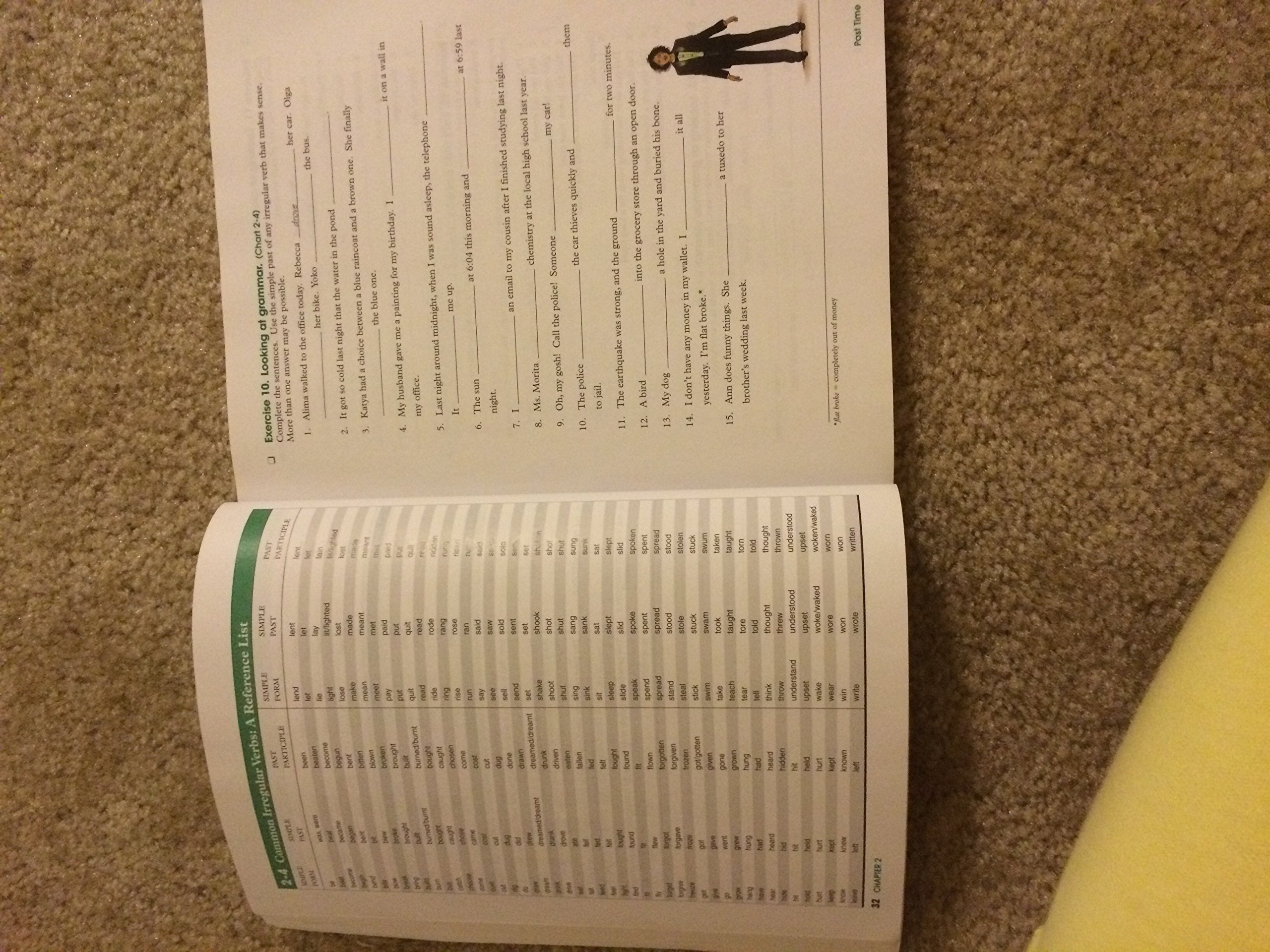 Fundamentals of English Grammar with Audio CDs and Answer Key (4th Edition),Used
