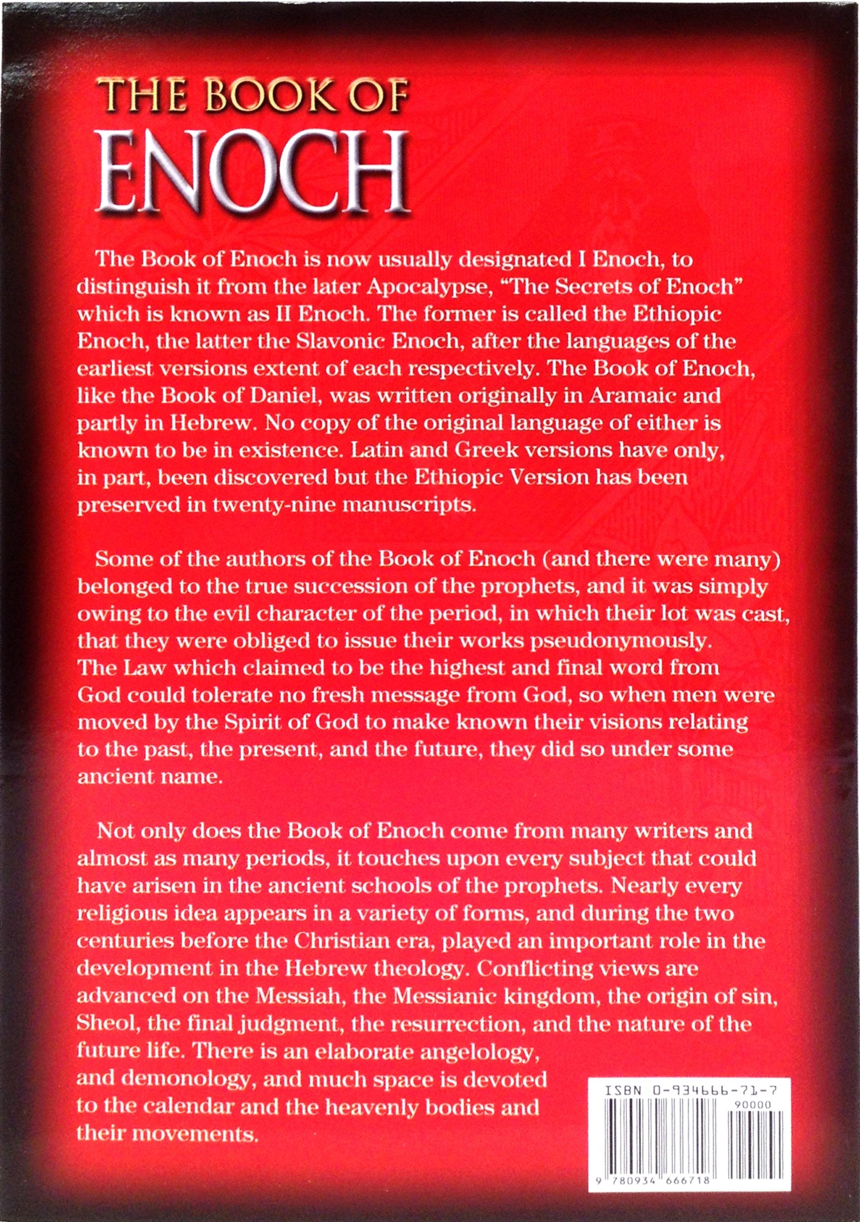 The Book of Enoch, the Prophet,New