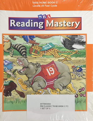 Reading Mastery Classic Fast Cycle, Takehome Workbook C (Pkg. of 5),Used