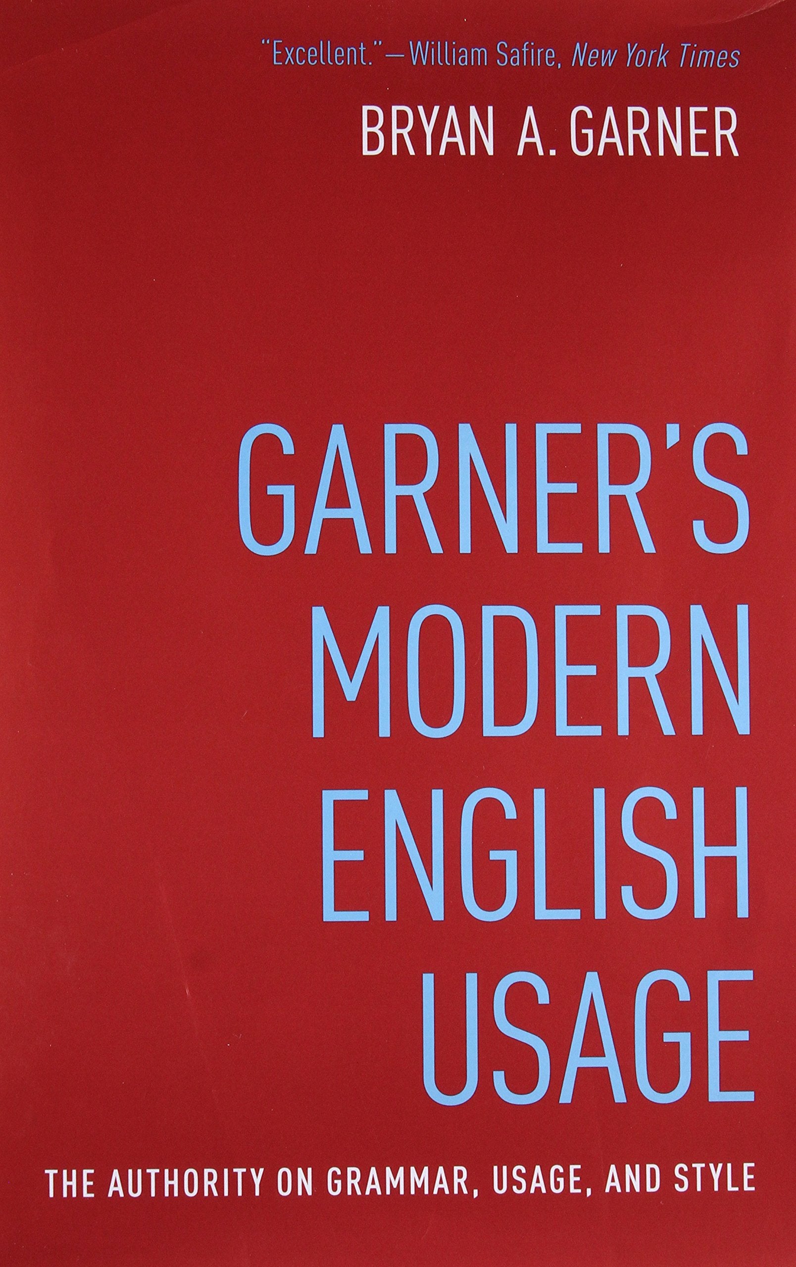 Garner'S Modern English Usage,Used