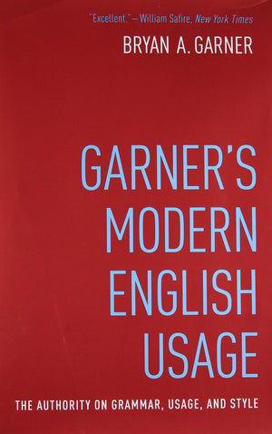 Garner'S Modern English Usage,Used