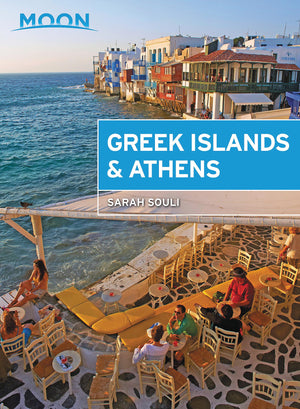 Moon Greek Islands & Athens: Island Escapes with Timeless Villages, Scenic Hikes, and Local Flavors (Travel Guide),Used