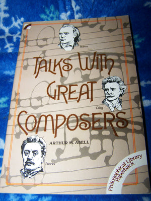 Talks with great composers,New