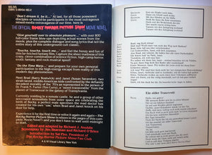 The Official Rocky Horror Picture Show Movie Novel,Used
