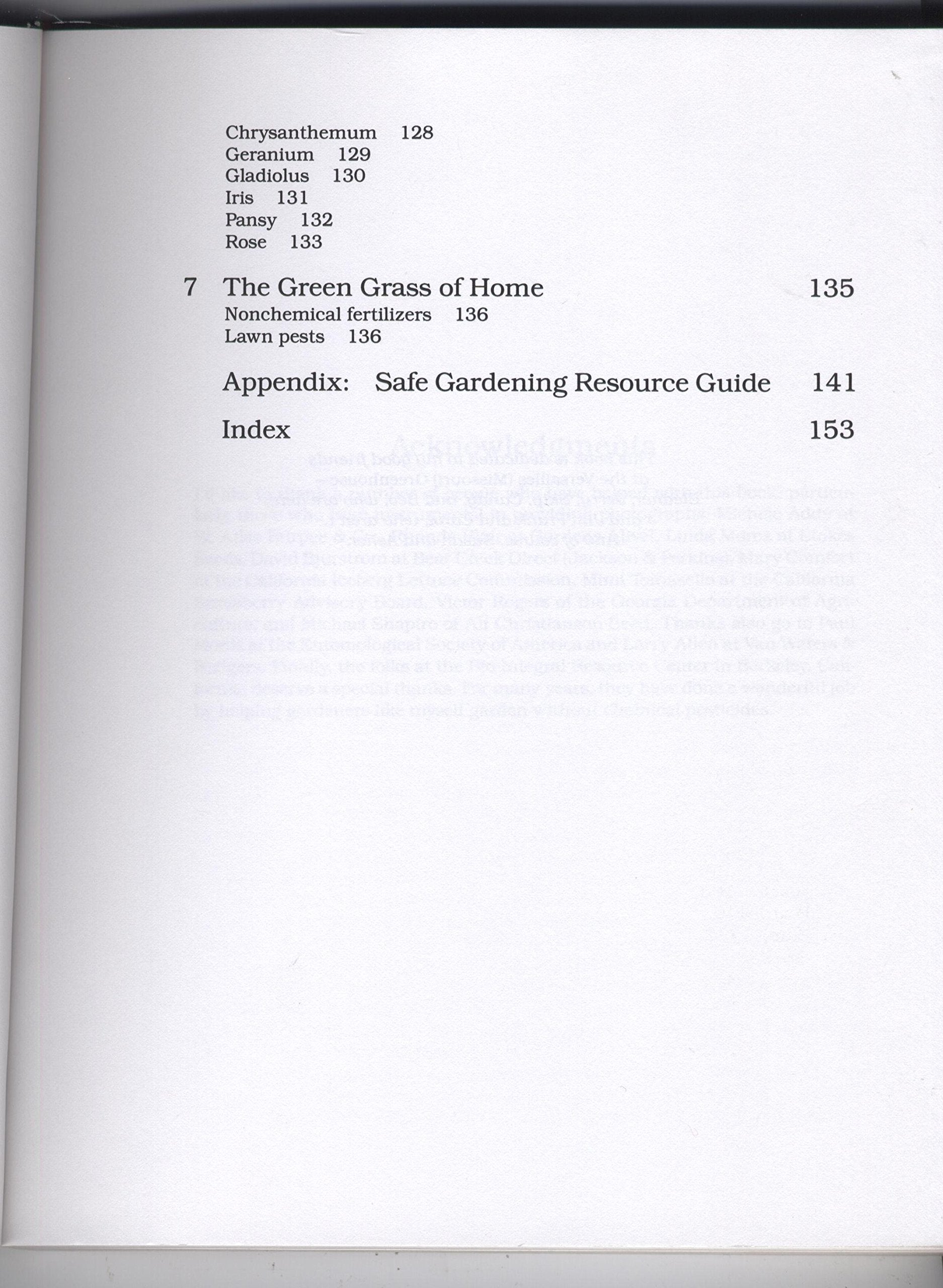 Gardening for a Greener Planet: A ChemicalFree Approach,Used