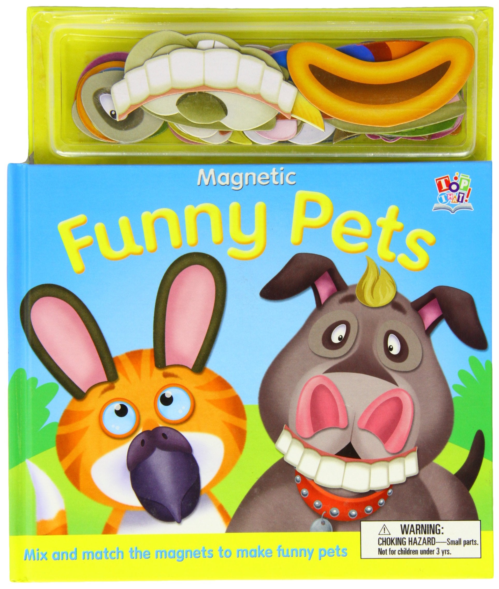 Magnetic Funny Pets (Magnetic Books),Used