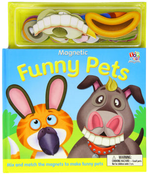 Magnetic Funny Pets (Magnetic Books),Used
