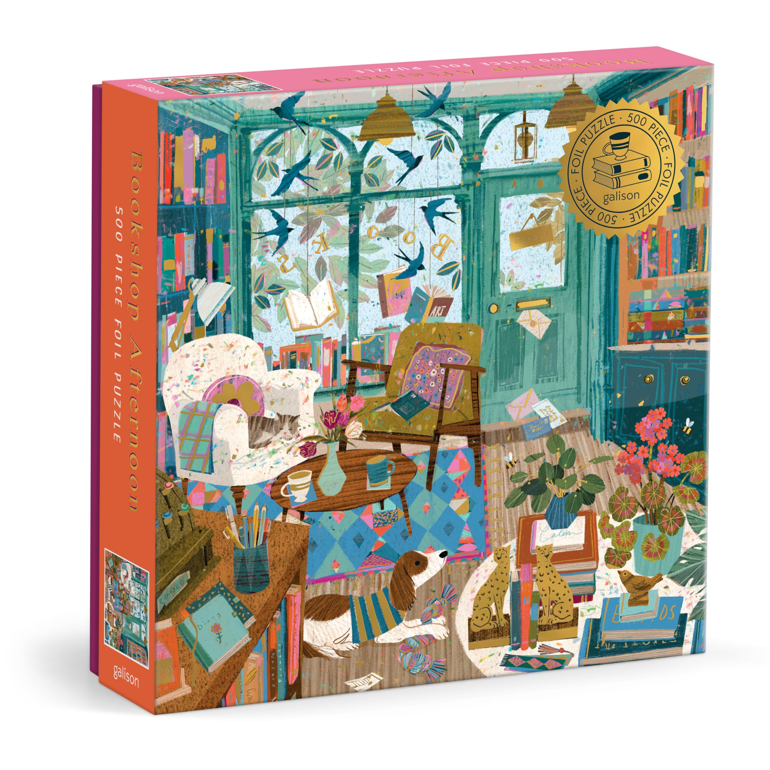 Bkshop Afternoon 500Pc Fo