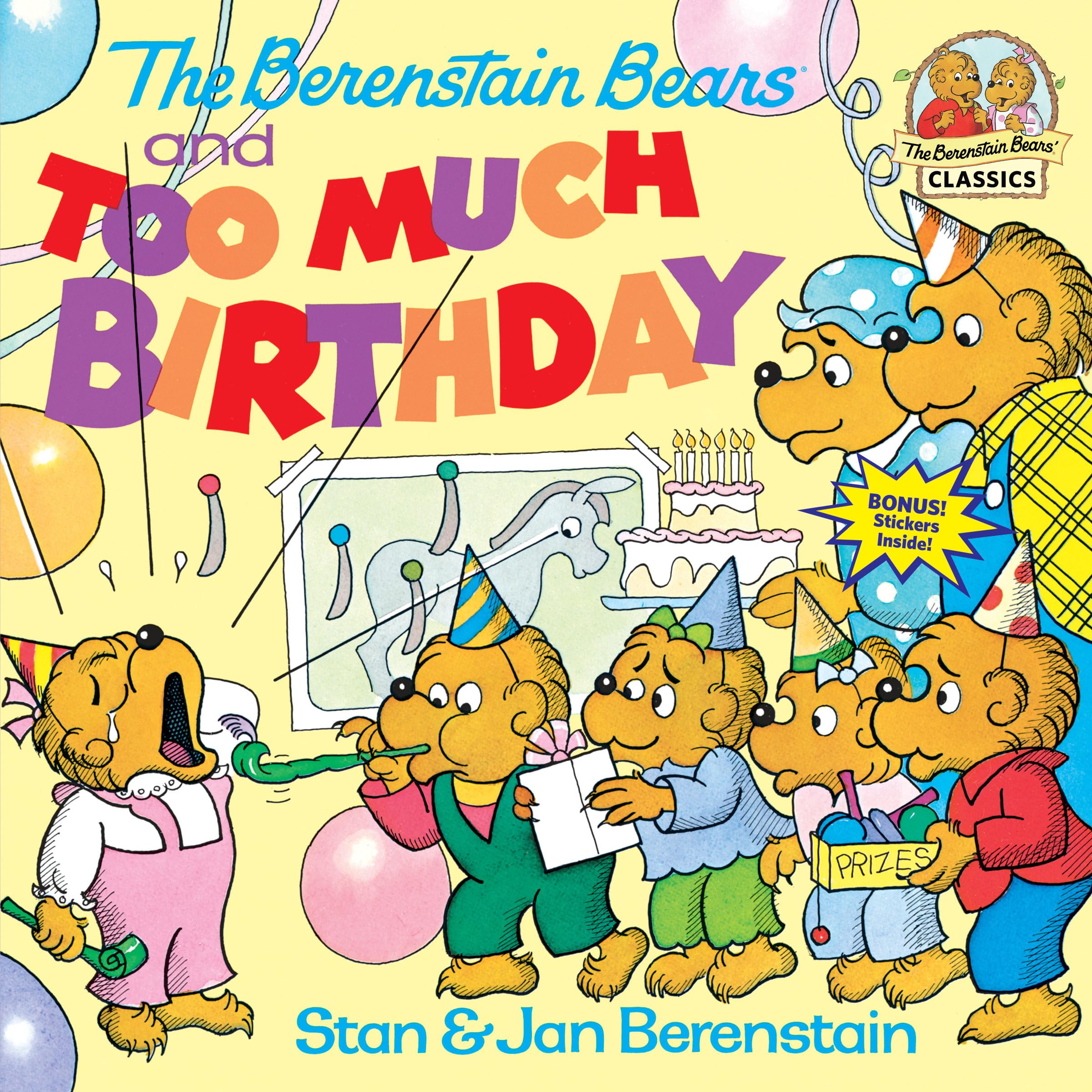 The Berenstain Bears And Too Much Birthday,Used