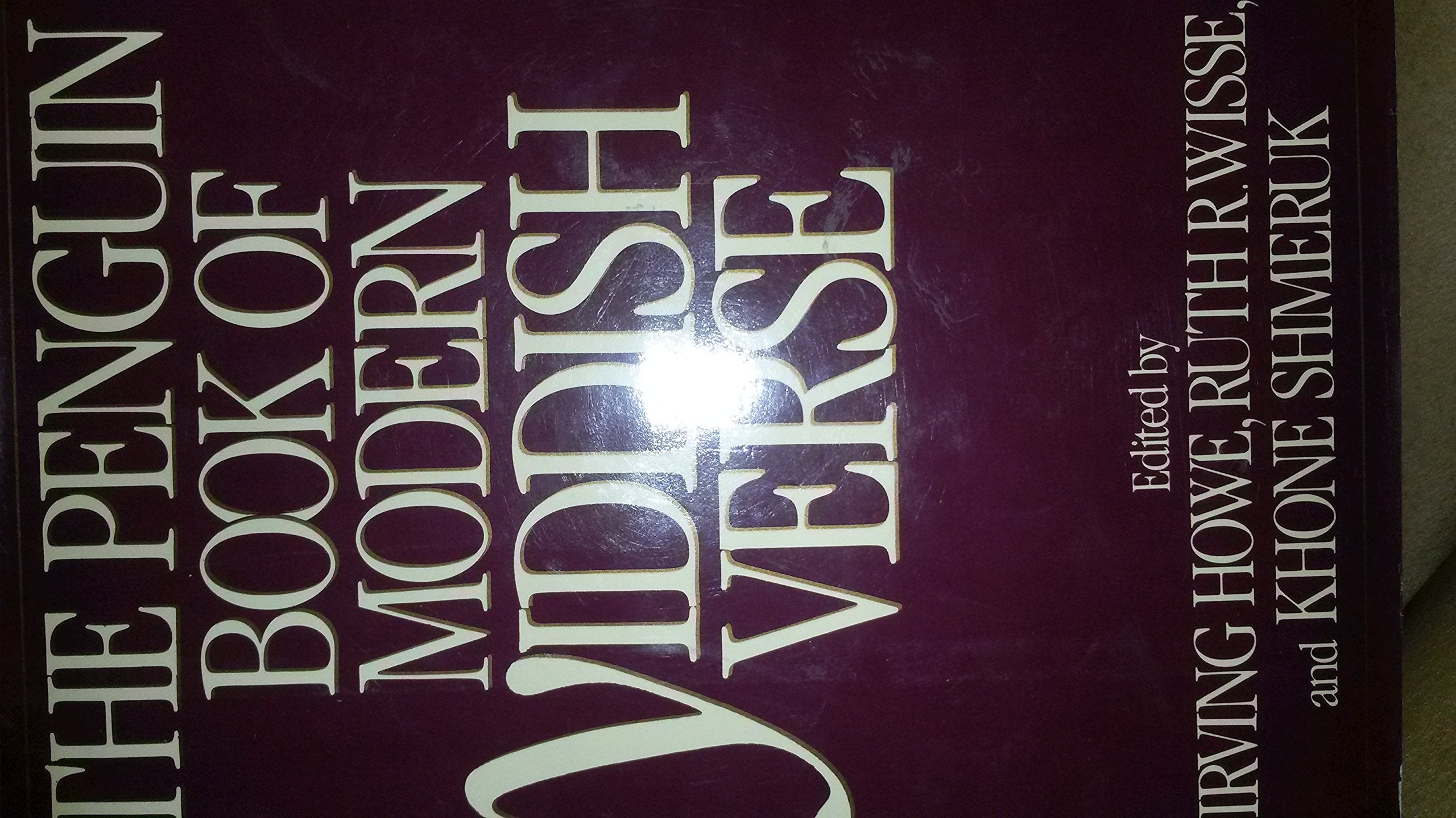The Penguin Book of Modern Yiddish Verse,Used