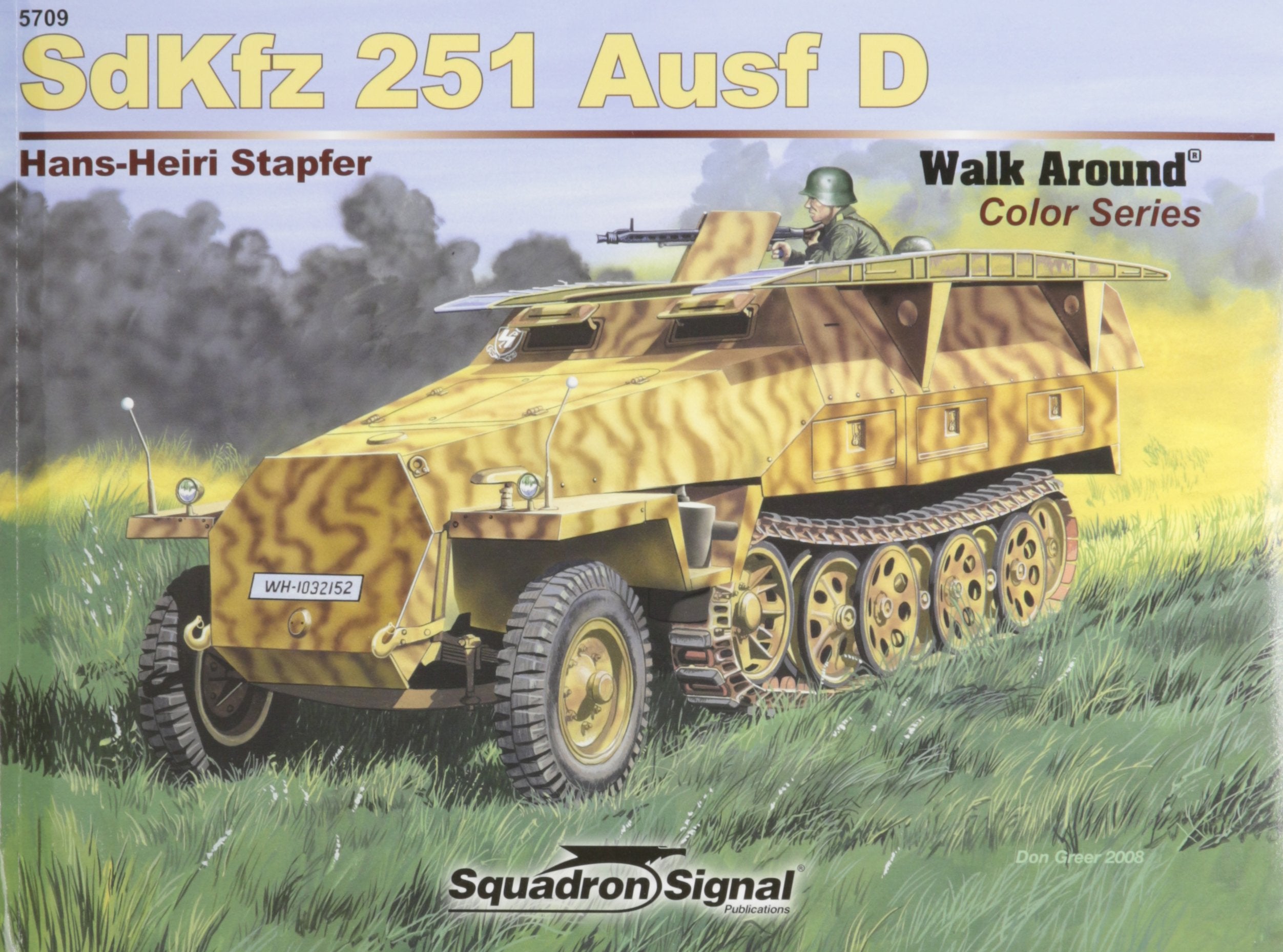 SdKfz 251 Ausf D  Armor Walk Around Color Series No. 9,Used