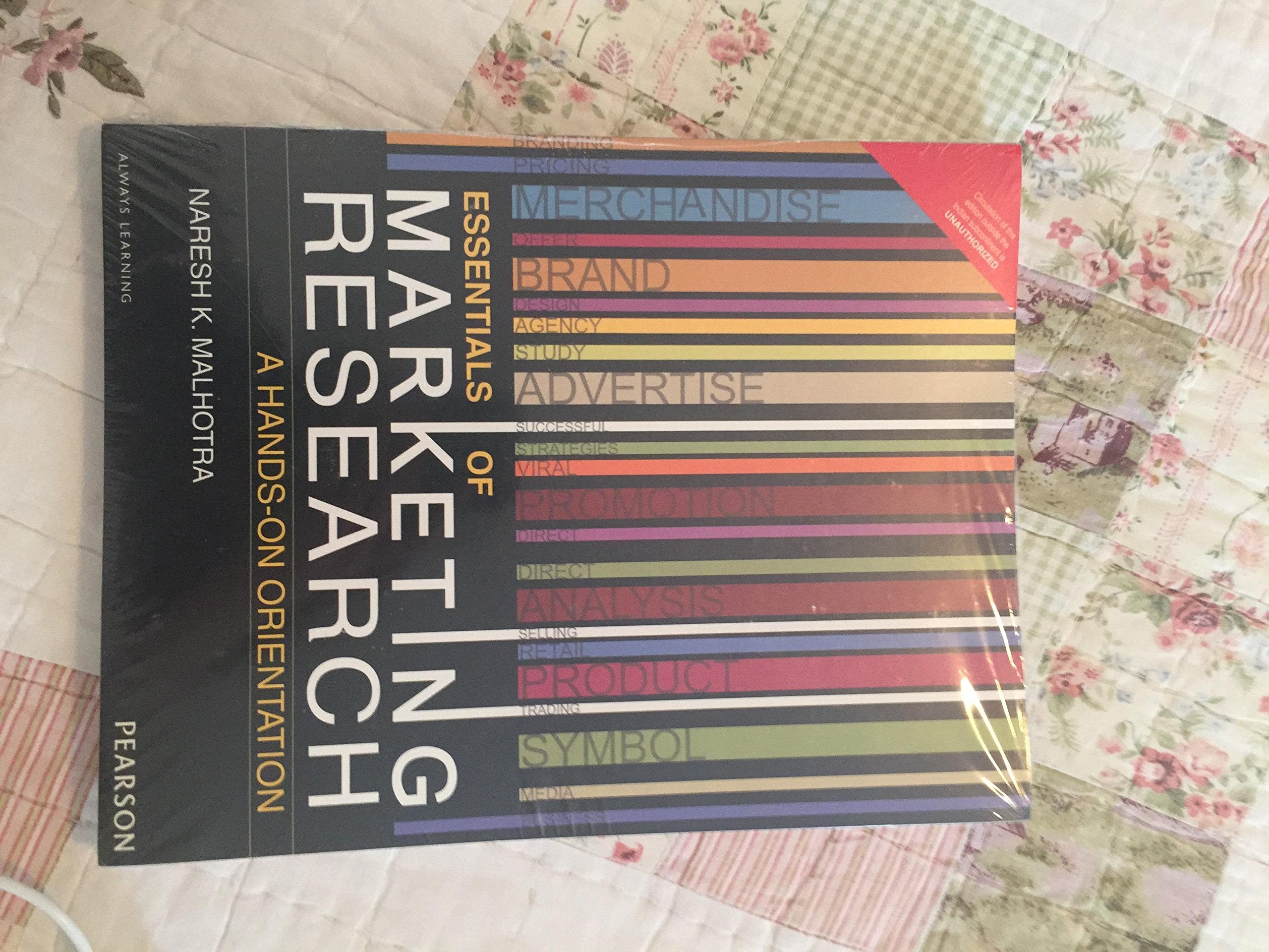 Essentials of Marketing Research: A HandsOn Orientation,Used