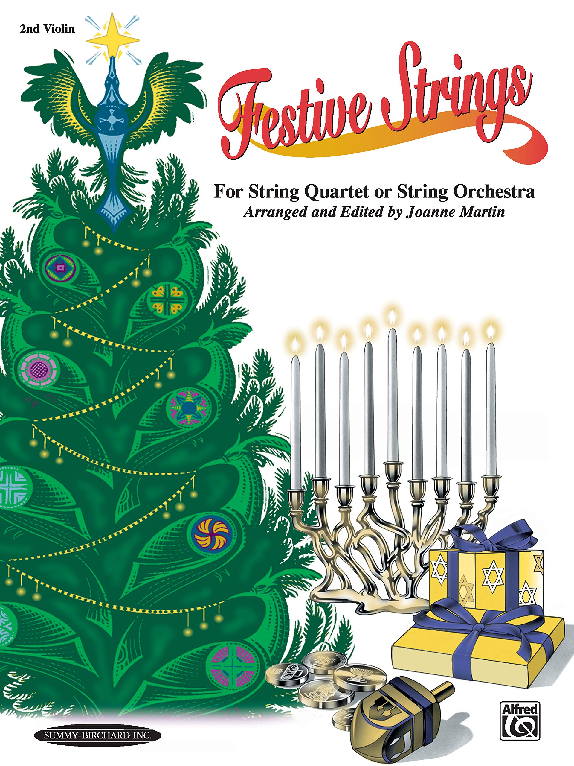 Festive Strings For String Quartet Or String Orchestra: 2Nd Violin, Part,Used