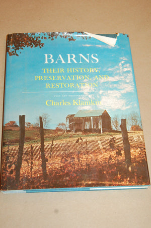 Barns, Their History, Preservation, And Restoration,Used