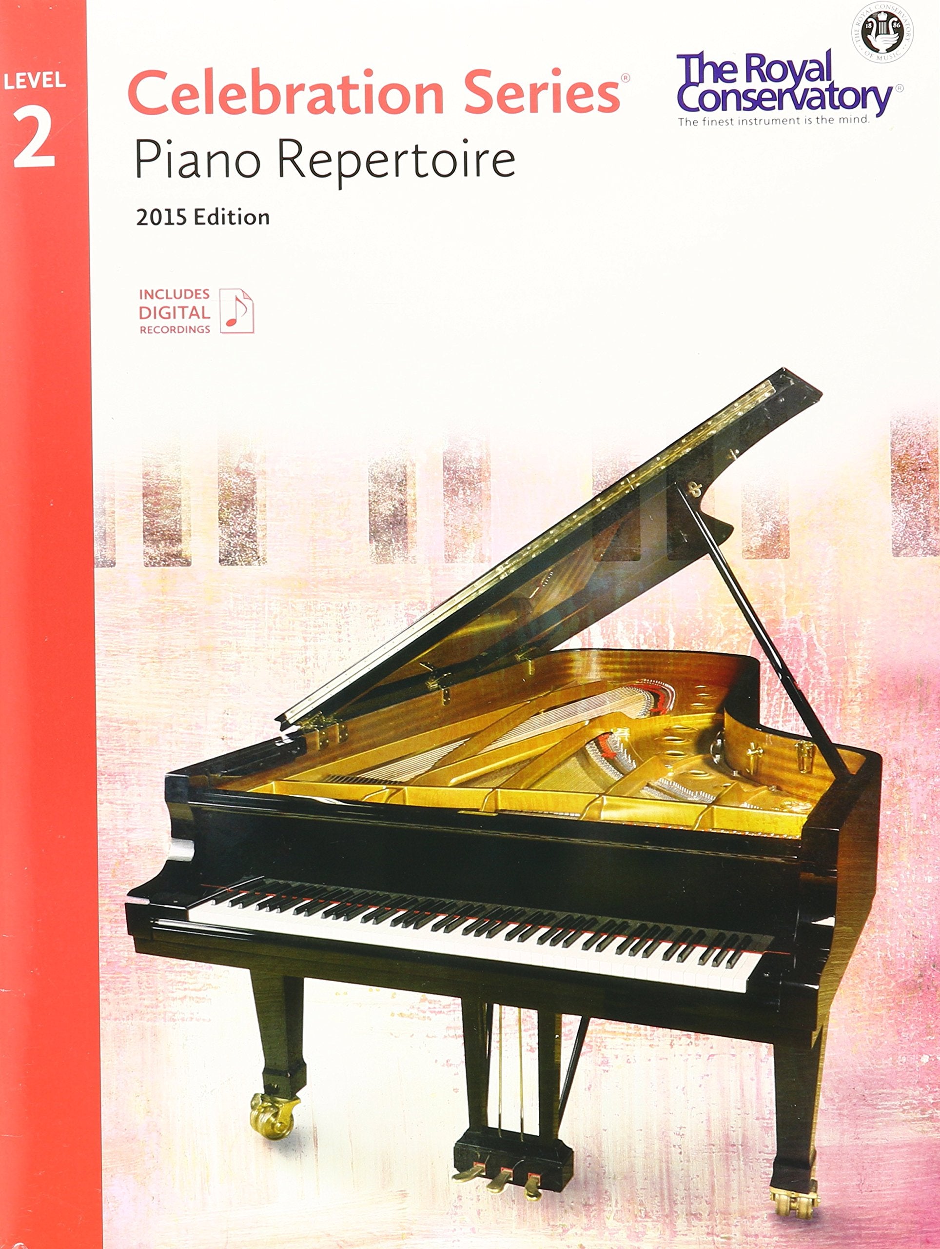 C5R02  Royal Conservatory Celebration Series  Piano Repertoire Level 2 Book 2015 Edition,Used