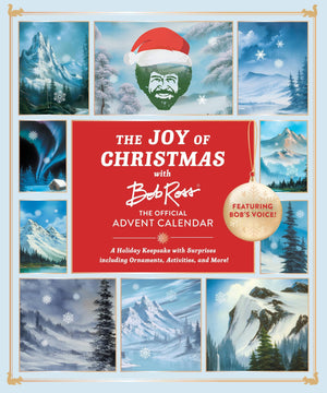 The Joy Of Christmas With Bob Ross: The Official Advent Calendar (Featuring Bob'S Voice!): A Holiday Keepsake With Surprises Inc,Used