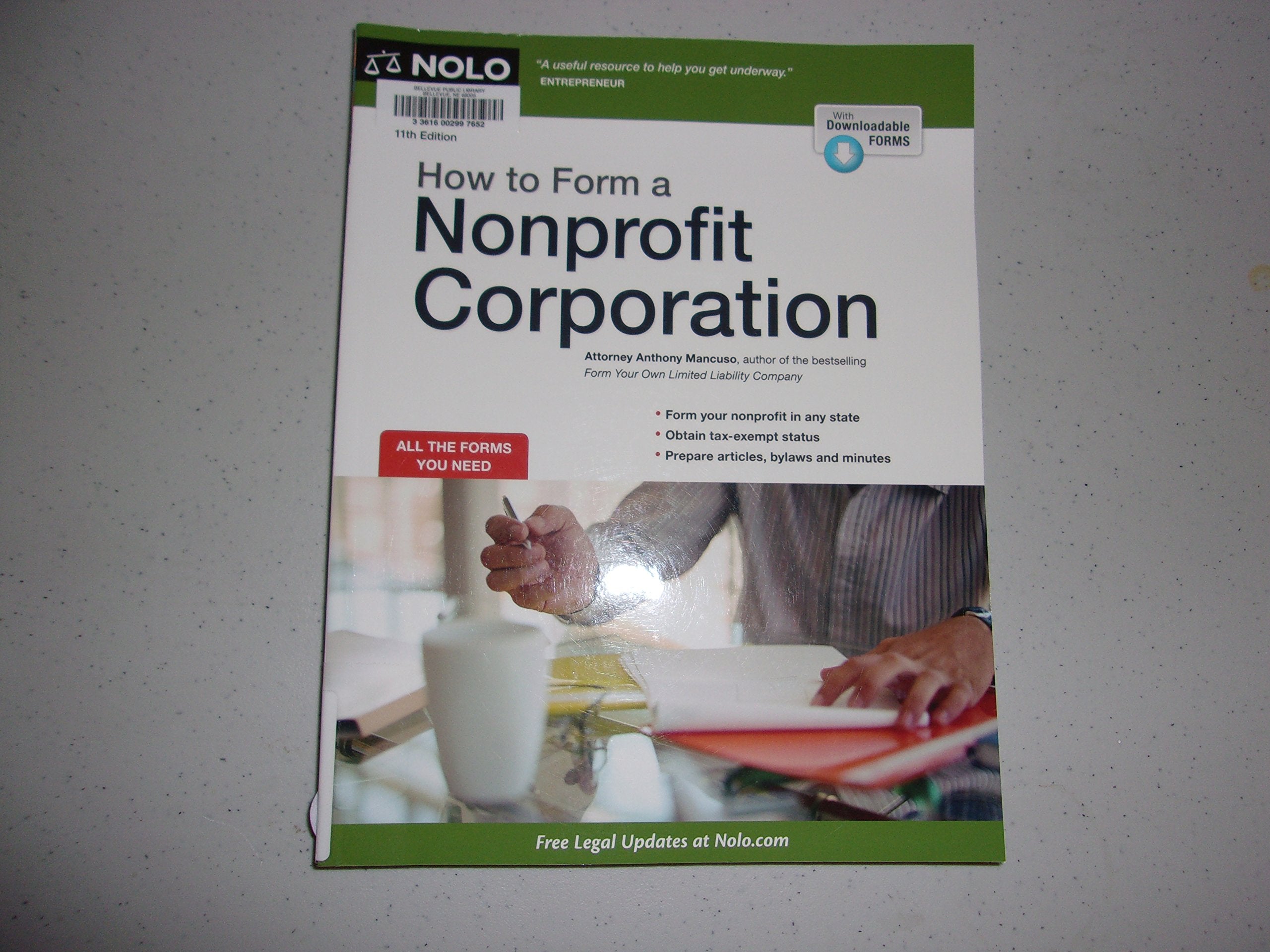 How to Form a Nonprofit Corporation,Used