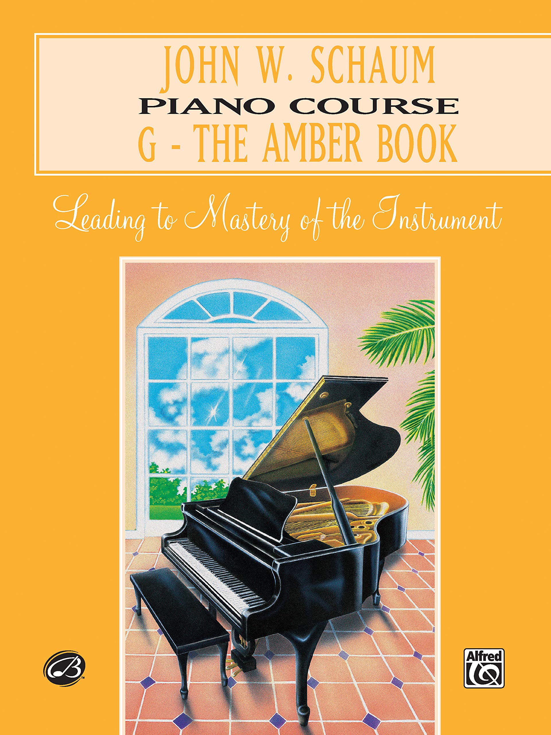 John W. Schaum Piano Course: GThe Amber Book Leading to Mastery of the Instrument,Used