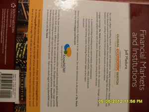 Financial Markets And Institutions (With Stock Trak Coupon)-used