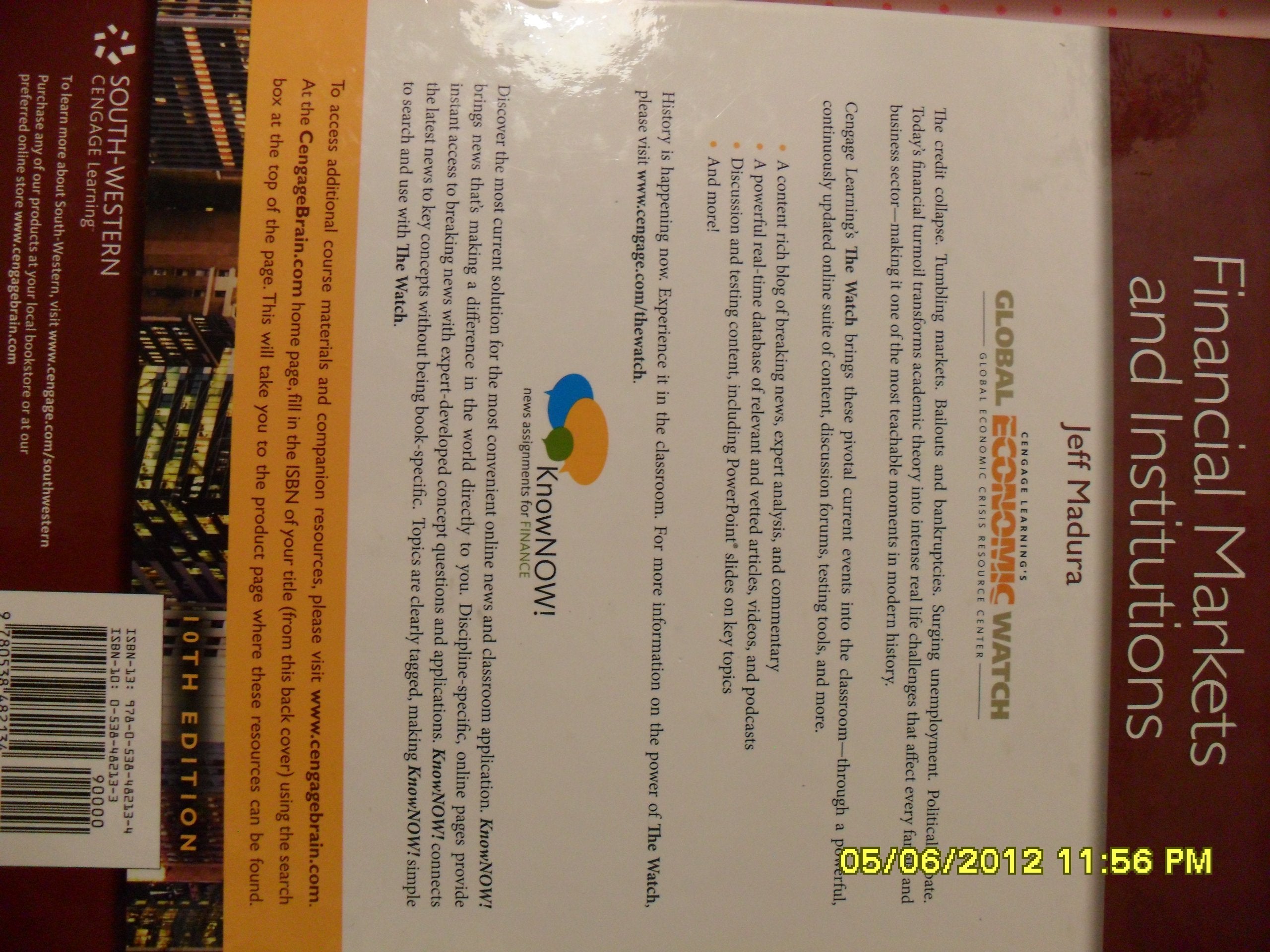 Financial Markets And Institutions (With Stock Trak Coupon),New