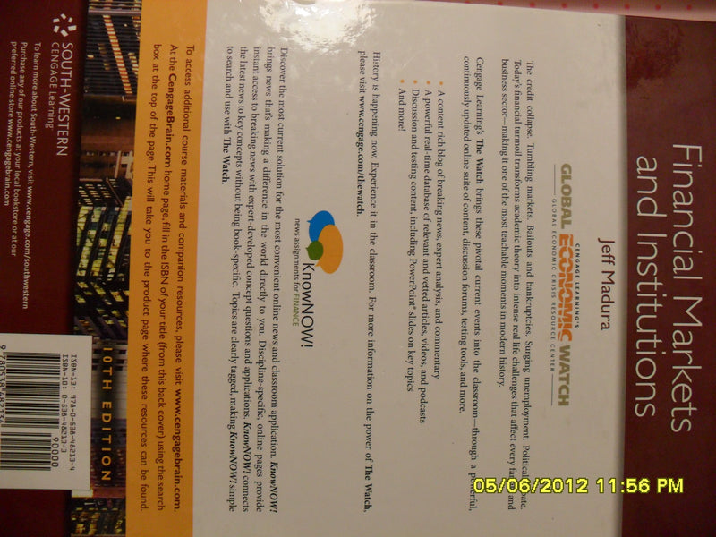 Financial Markets And Institutions (With Stock Trak Coupon),New