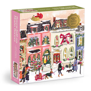 Snowfall On Main Street 1000Pc Foil