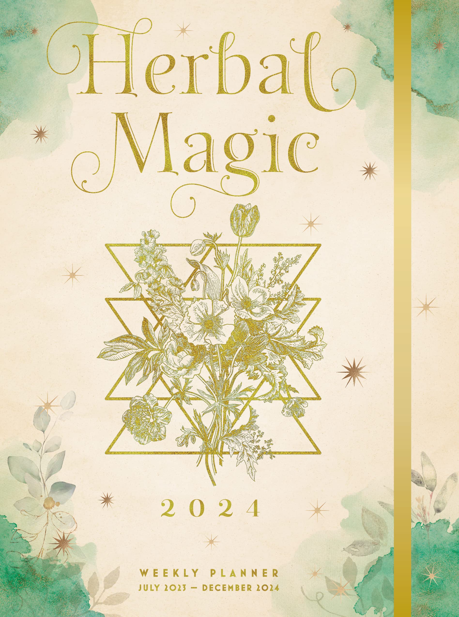 Herbal Magic 2024 Weekly Planner: July 2023  December 2024,Used