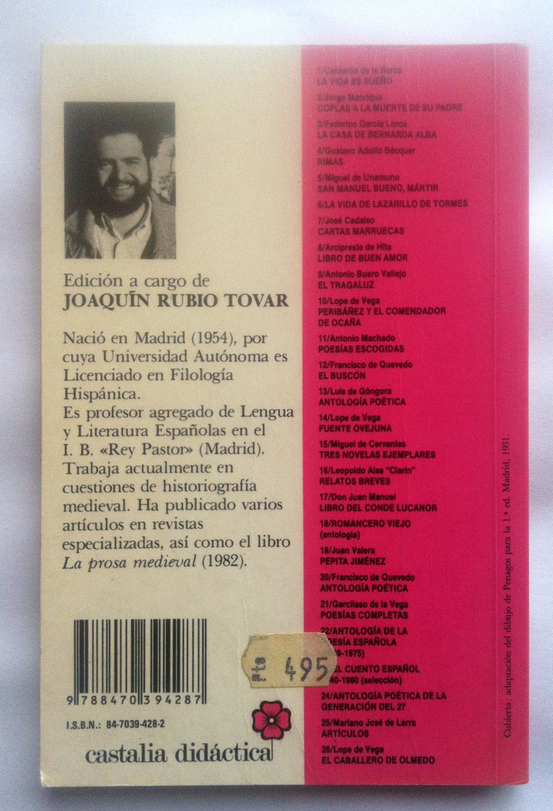 San Manuel Bueno, mrtir . (Spanish Edition),Used