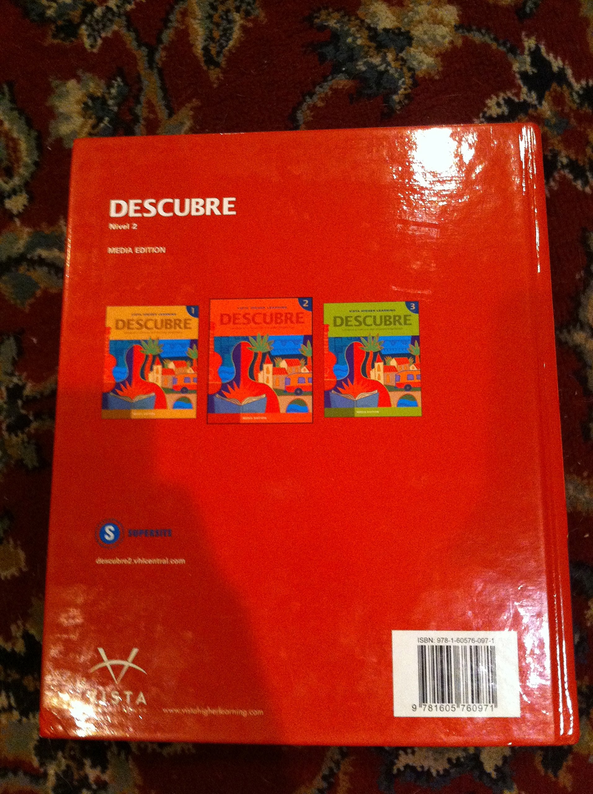 Descubre Nivel 2, Lengua Y Cultura Del Mundo Hispanico (Spanish and English Edition),Used