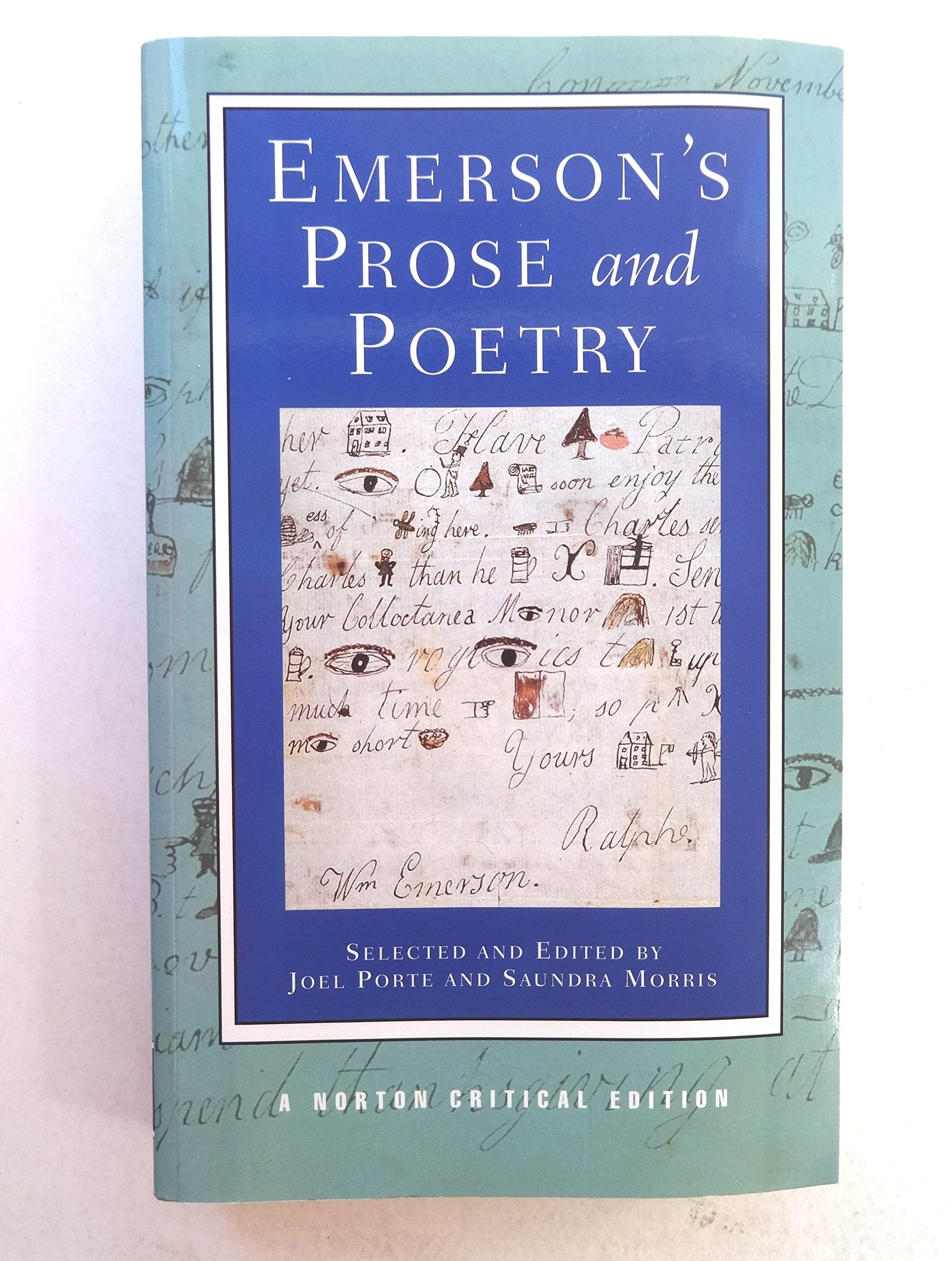 Emerson'S Prose And Poetry: A Norton Critical Edition (Norton Critical Editions),New