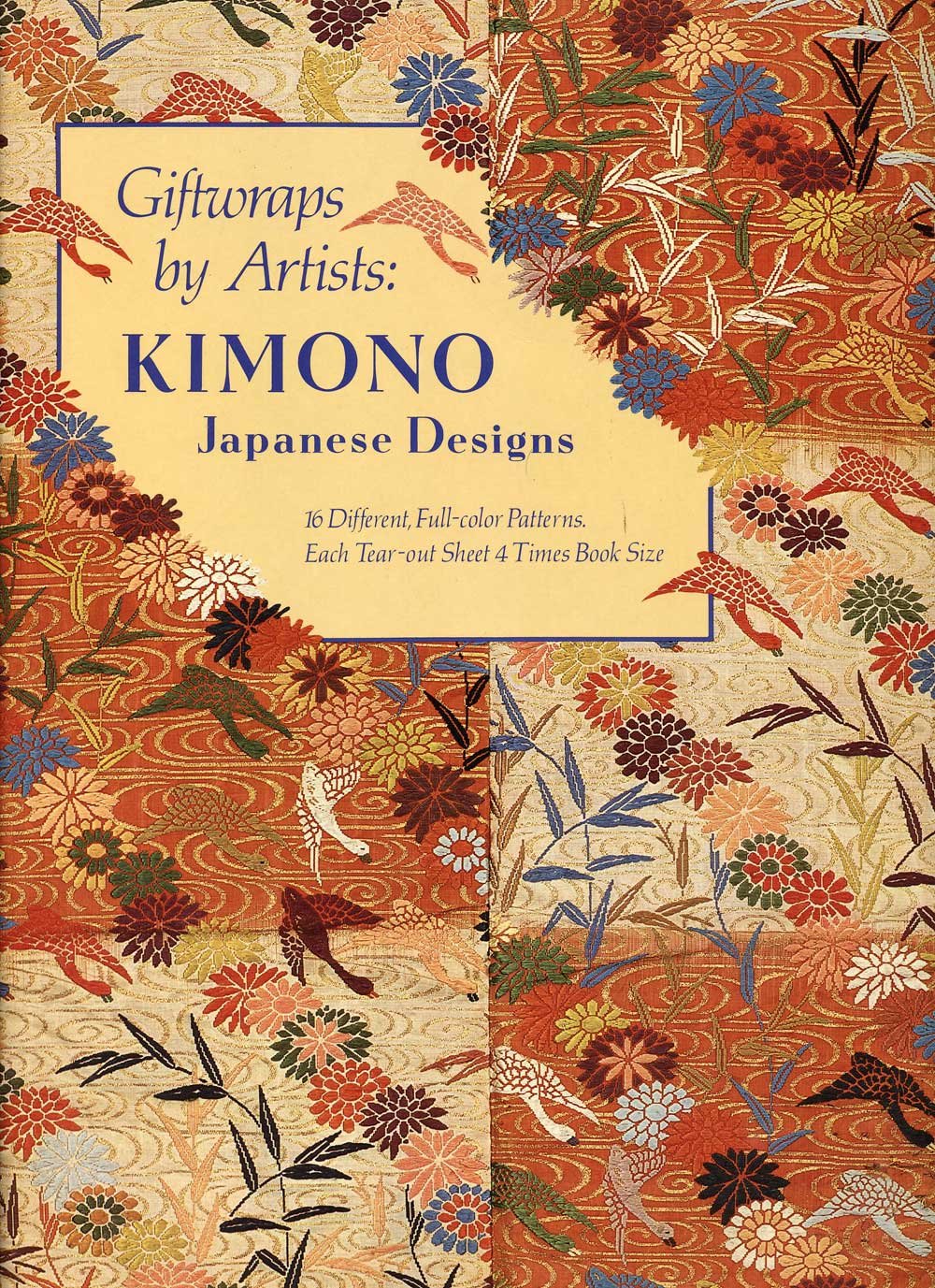 Giftwraps By Artists: Kimono : Japanese Designs,Used