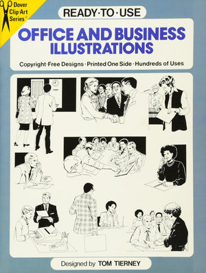 ReadytoUse Office and Business Illustrations (Dover Clip Art ReadytoUse),Used