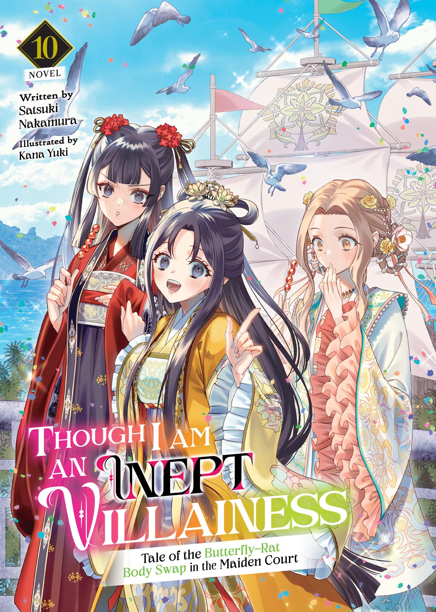 Though I Am An Inept Villainess: Tale Of The ButterflyRat Body Swap In The Maiden Court (Light Novel) Vol. 10
