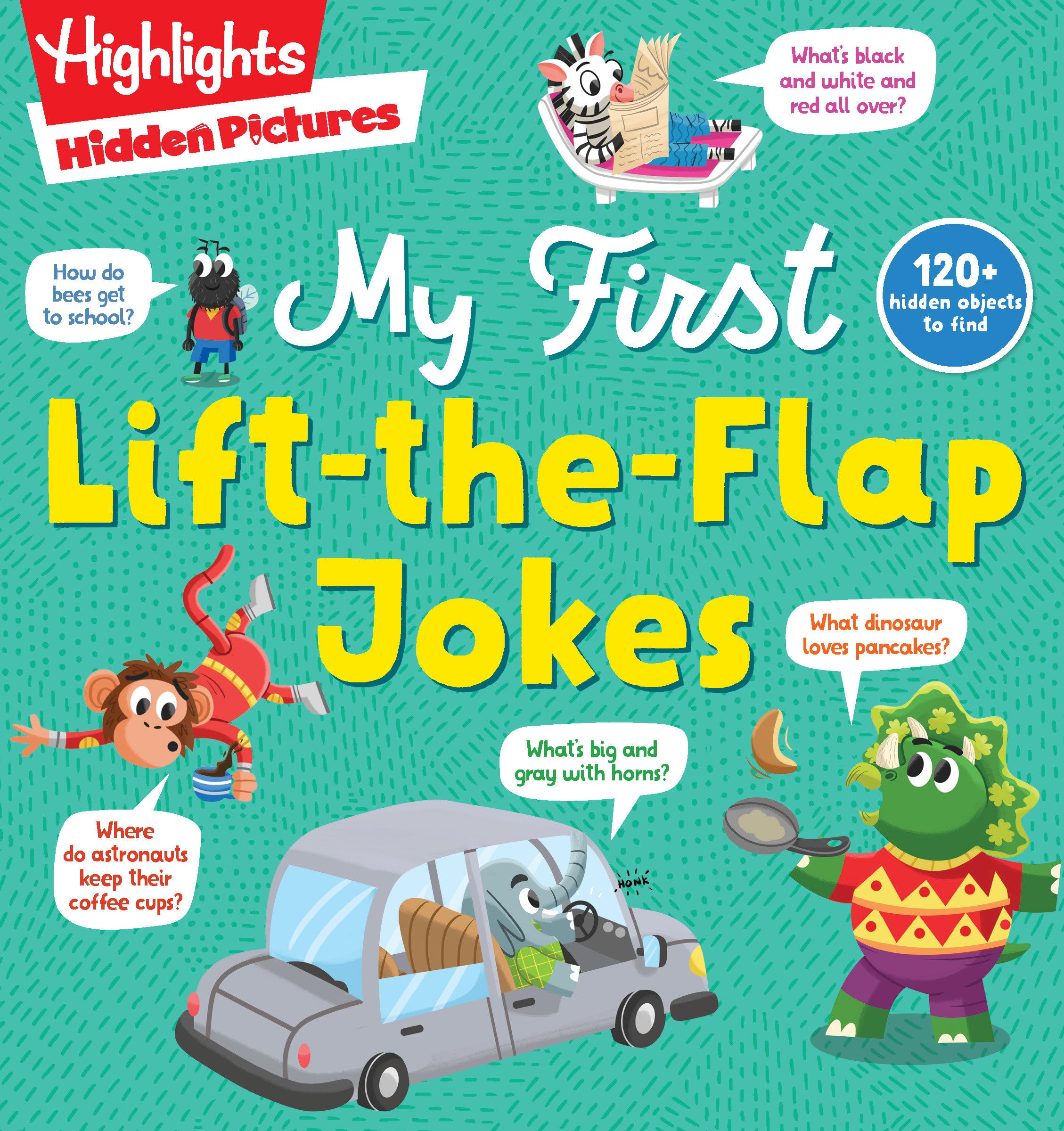 Hidden Pictures My First LifttheFlap Jokes (Highlights Joke Books),Used