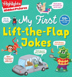 Hidden Pictures My First LifttheFlap Jokes (Highlights Joke Books),Used