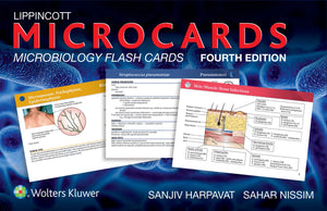 Lippincott Microcards: Microbiology Flash Cards,New