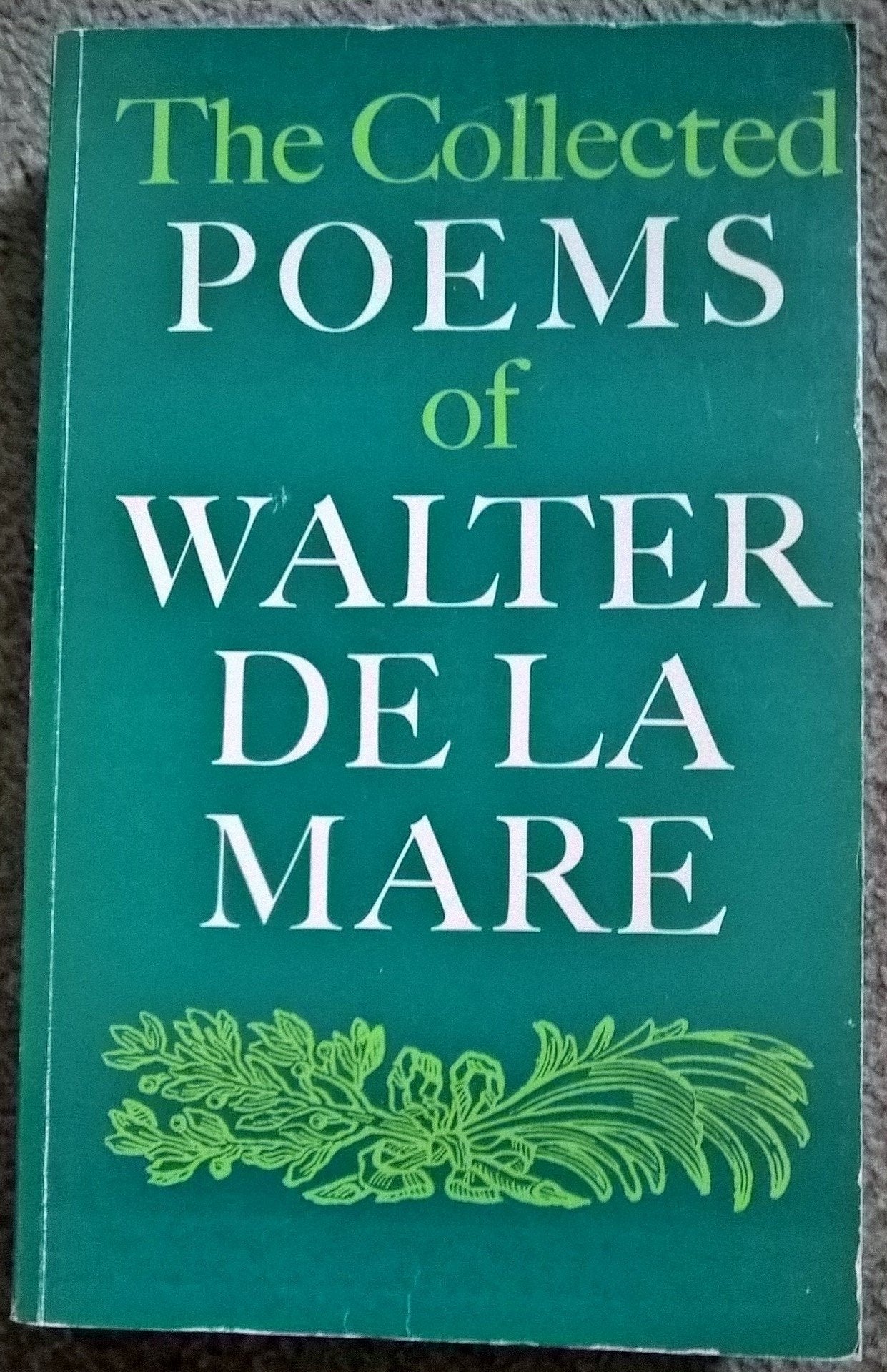Collected Poems of Walter De LA Mare,Used