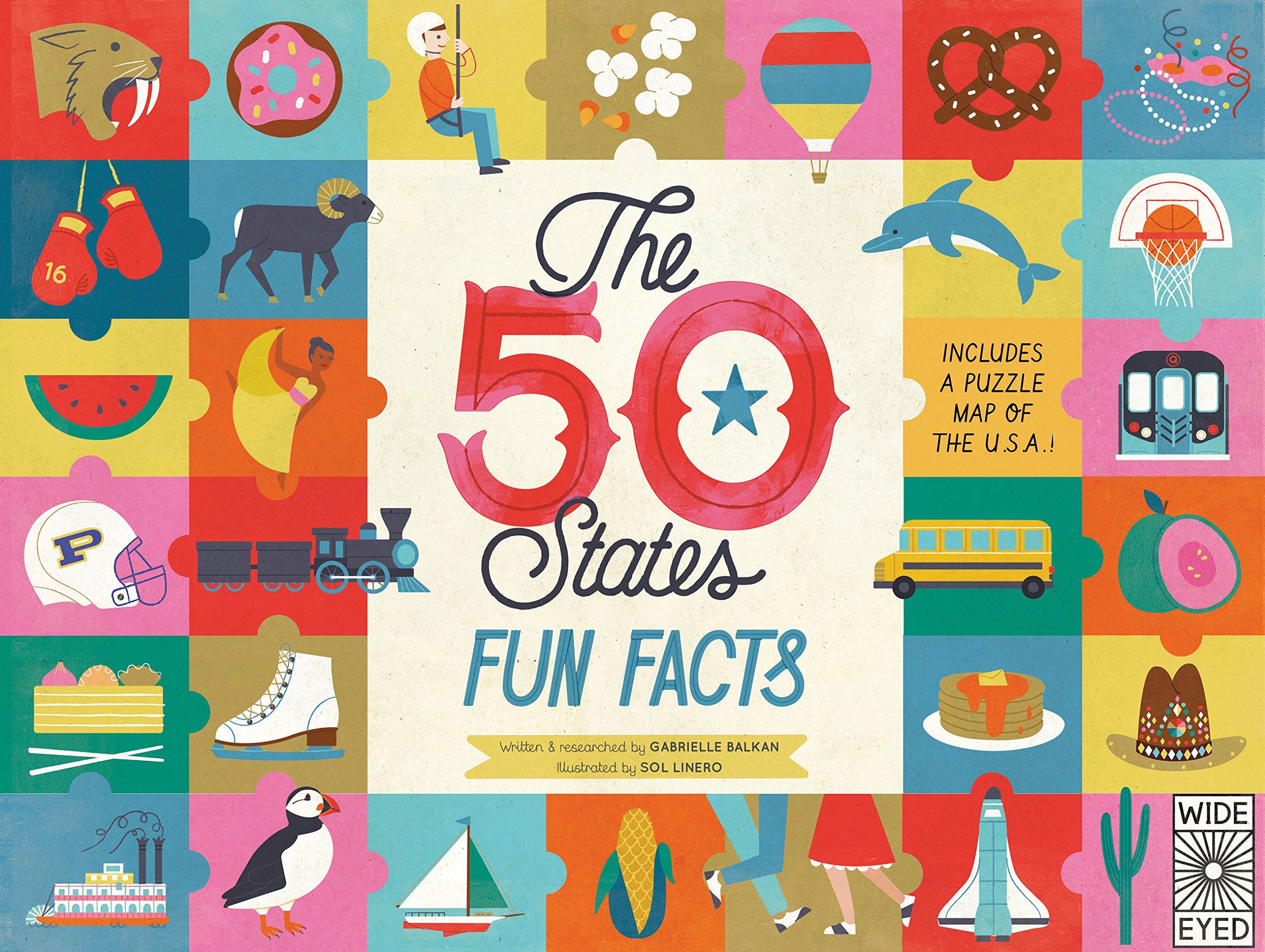 The 50 States: Fun Facts: Celebrate The People, Places And Food Of The U.S.A! (Volume 3) (Americana, 3)