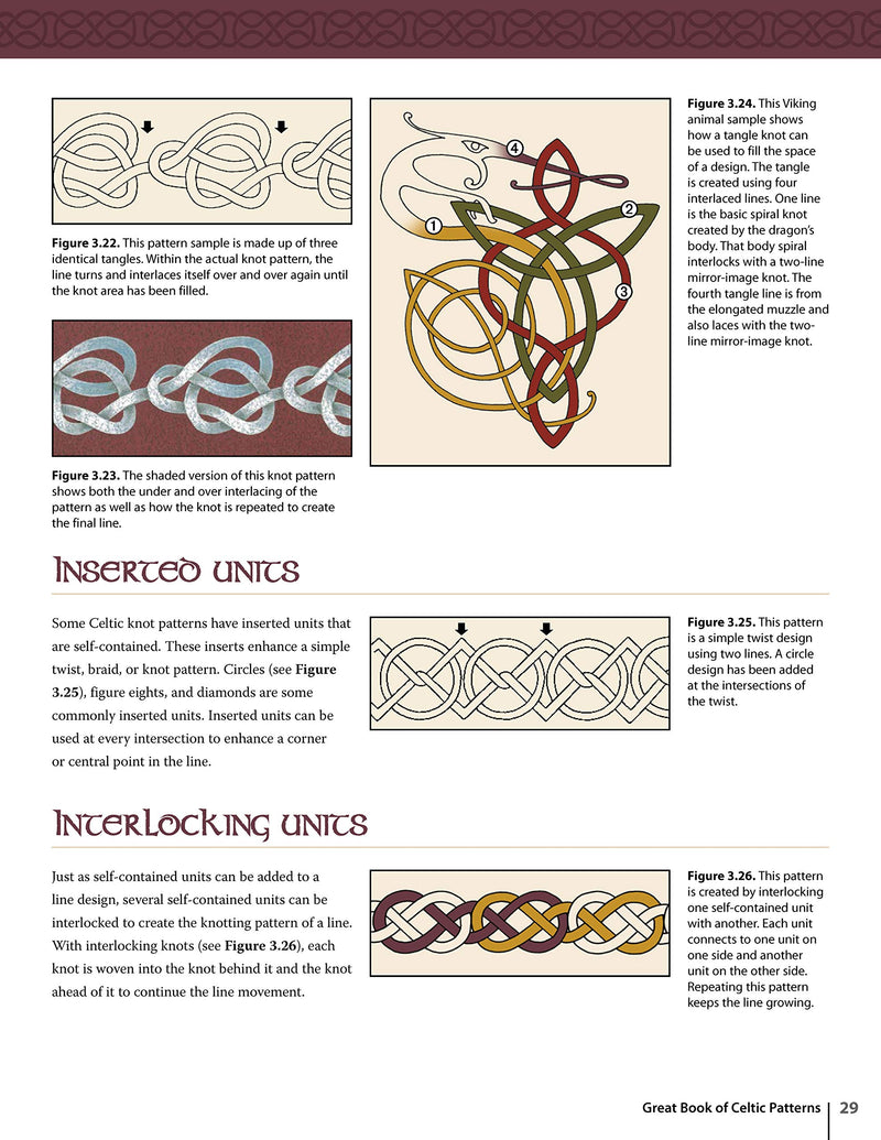 Great Book of Celtic Patterns: The Ultimate Design Sourcebook for Artists and Crafters (Fox Chapel Publishing),New