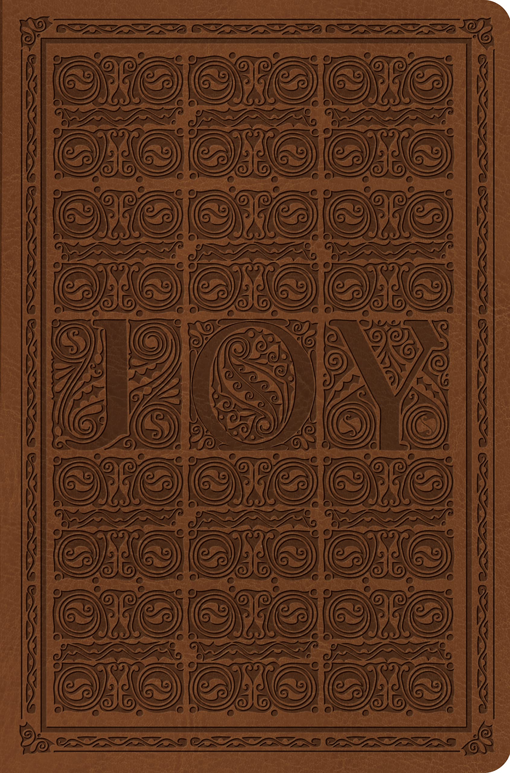 ESV Value Compact Bible (TruTone, Brown, Joy Woodcut Design),Used