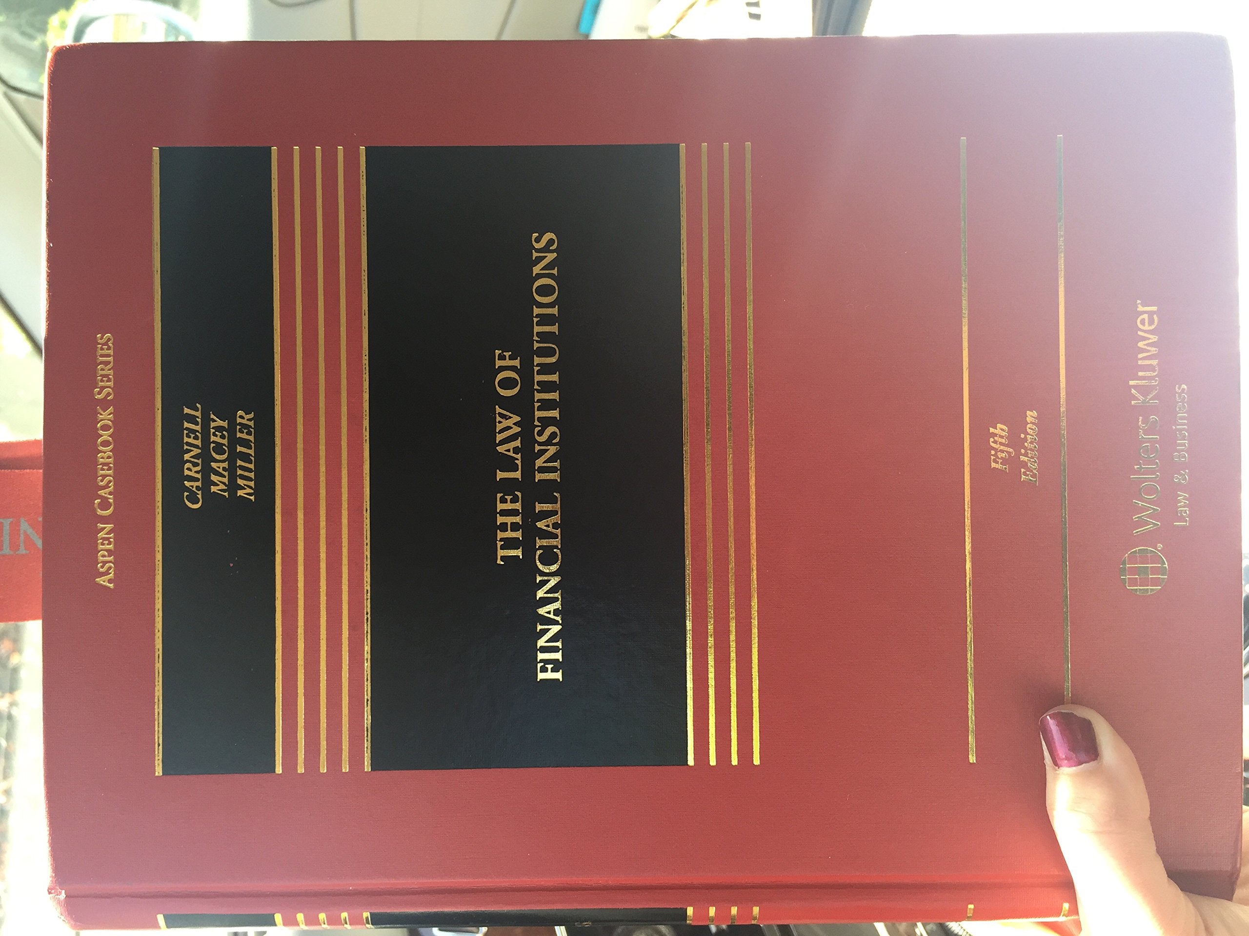 The Law of Financial Institutions (Aspen Casebook),Used