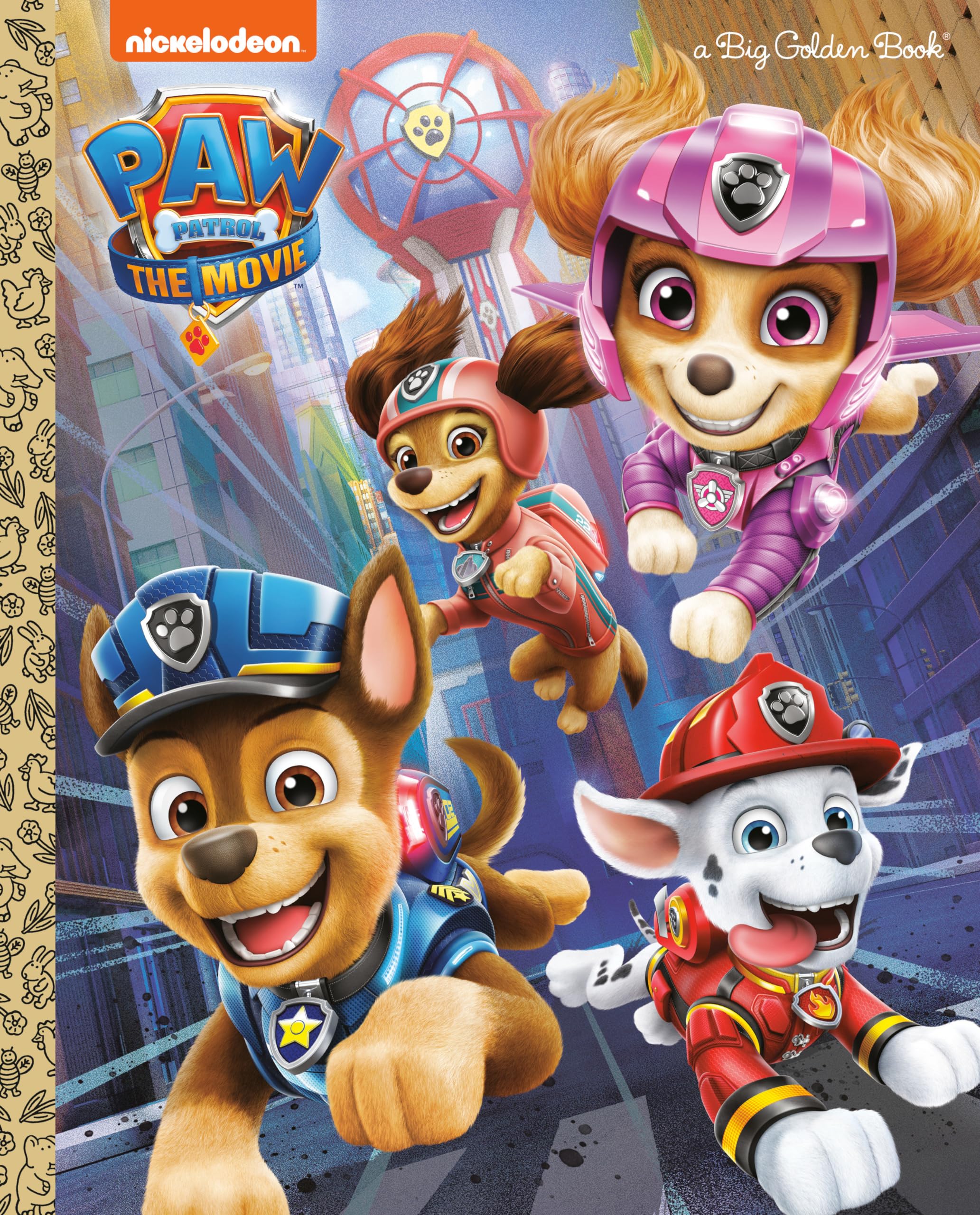 Paw Patrol: The Movie: Big Golden Book (Paw Patrol),New
