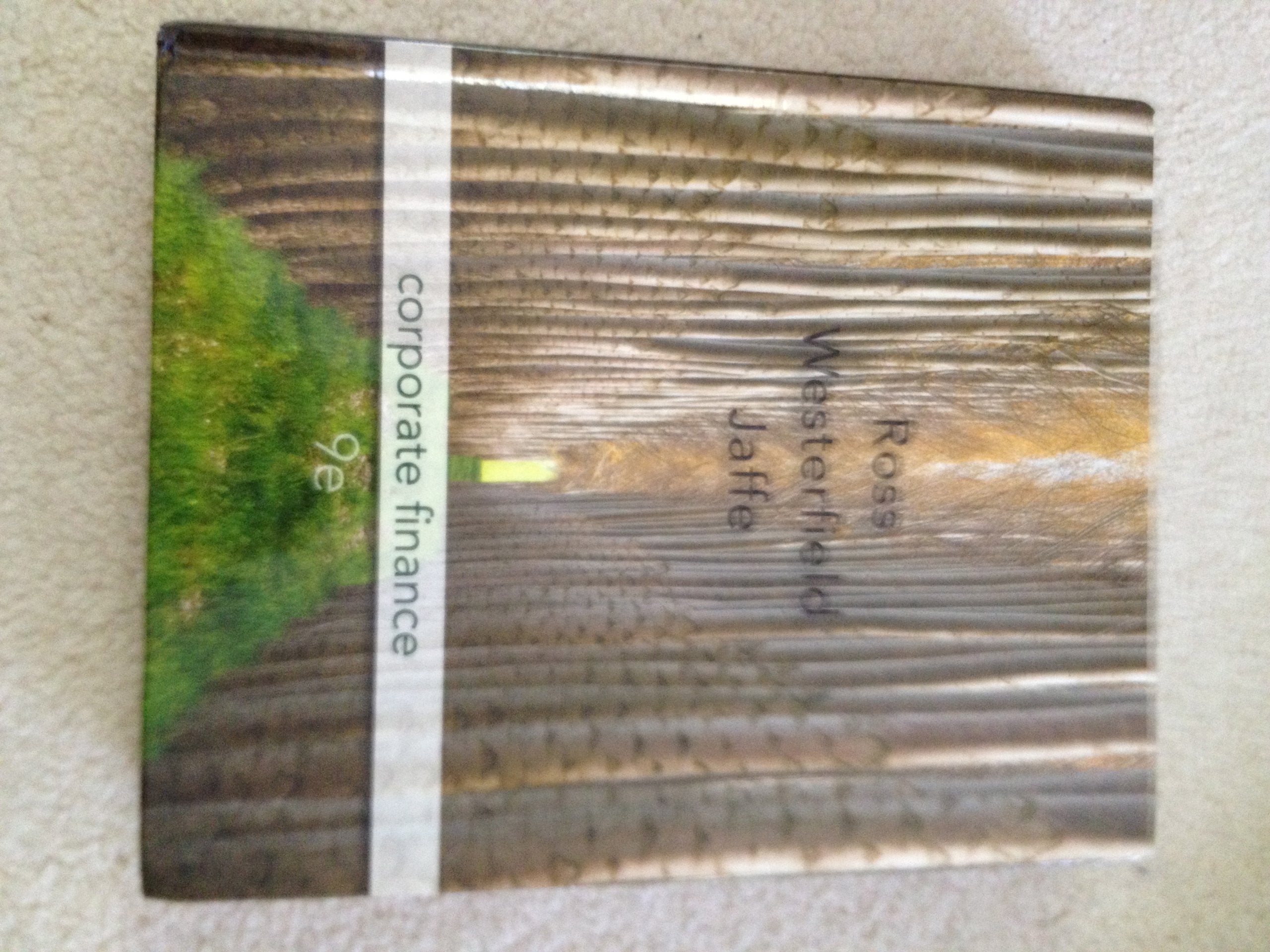 Corporate Finance, 9th Edition,Used