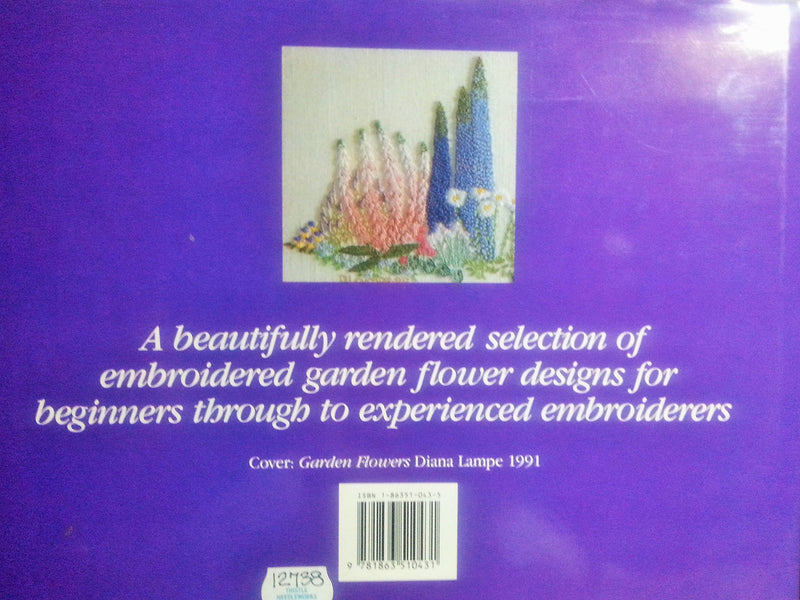 Embroidered Garden Flowers (Milner Craft Series),New